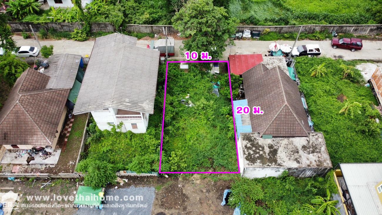 ขายที่ดินถมแล้ว ซอยสินพัฒนาธานี 8/1 (สนามหลวง 2) ถ.เลียบคลองทวีวัฒนา พื้นที่ 50 ตรว. เหมาะสร้างบ้านพักอาศัย ทำเลดีน่าลงทุน