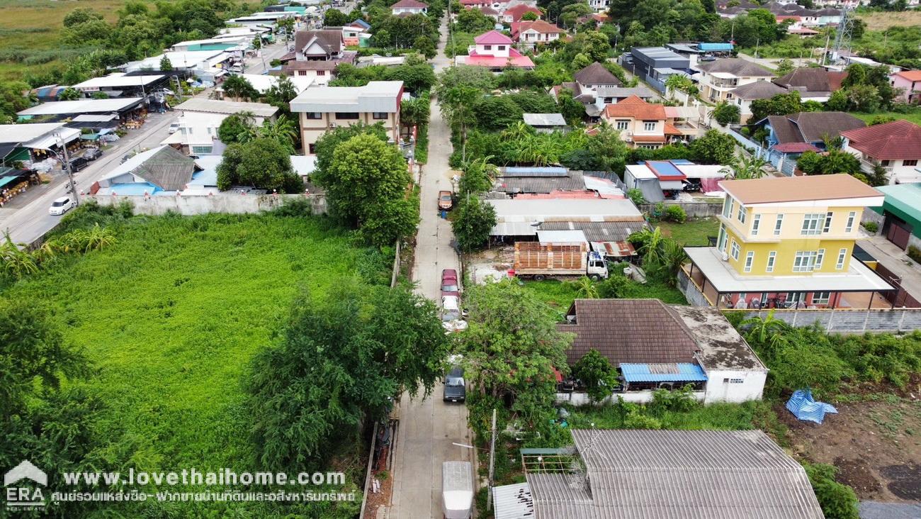 ขายที่ดินถมแล้ว ซอยสินพัฒนาธานี 8/1 (สนามหลวง 2) ถ.เลียบคลองทวีวัฒนา พื้นที่ 50 ตรว. เหมาะสร้างบ้านพักอาศัย ทำเลดีน่าลงทุน