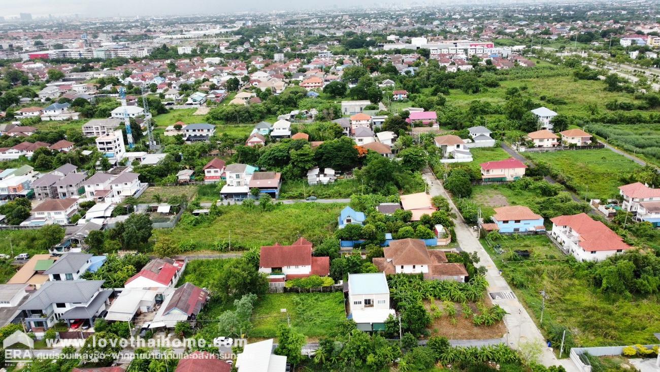 ขายที่ดินถมแล้ว ซอยสินพัฒนาธานี 8/1 (สนามหลวง 2) ถ.เลียบคลองทวีวัฒนา พื้นที่ 50 ตรว. เหมาะสร้างบ้านพักอาศัย ทำเลดีน่าลงทุน