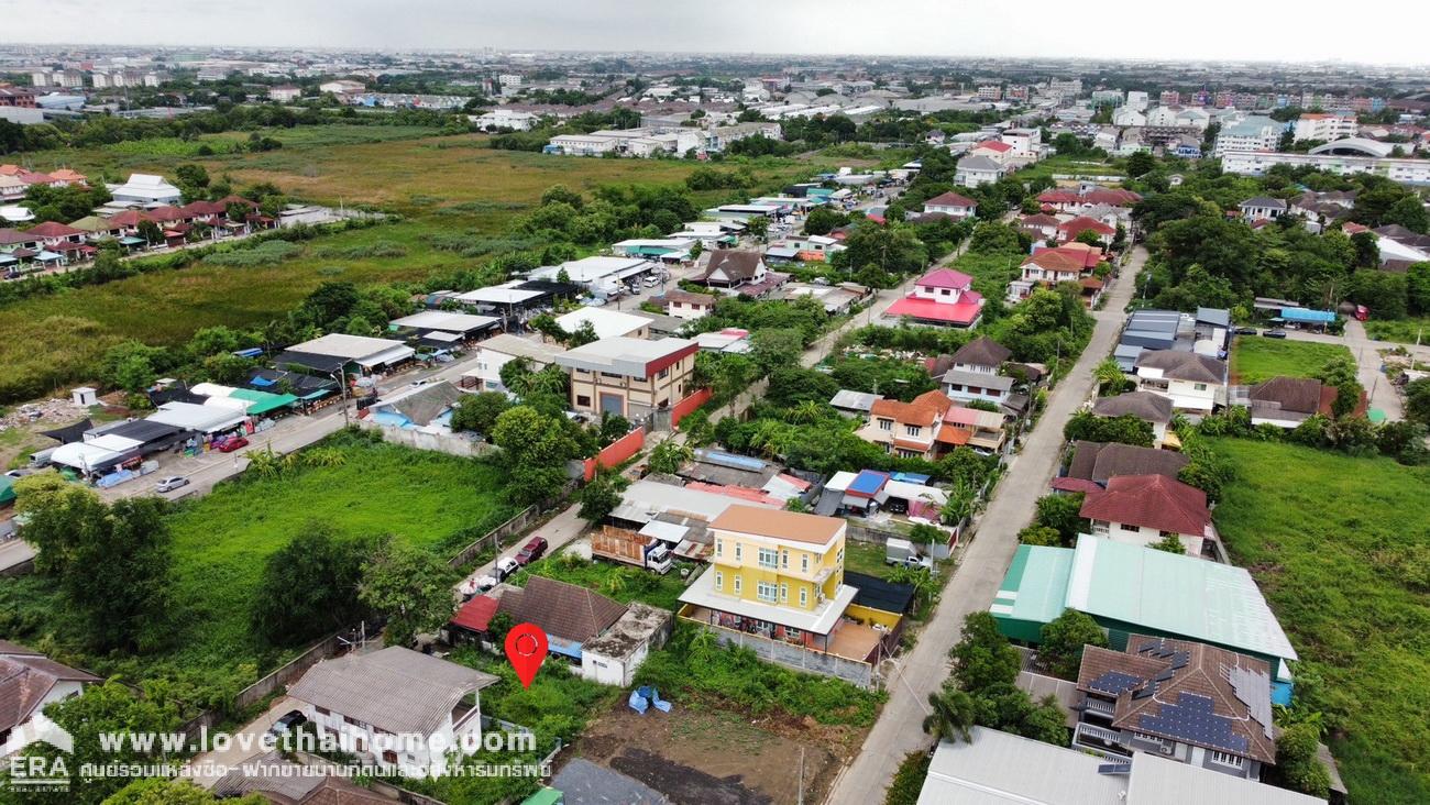 ขายที่ดินถมแล้ว ซอยสินพัฒนาธานี 8/1 (สนามหลวง 2) ถ.เลียบคลองทวีวัฒนา พื้นที่ 50 ตรว. เหมาะสร้างบ้านพักอาศัย ทำเลดีน่าลงทุน
