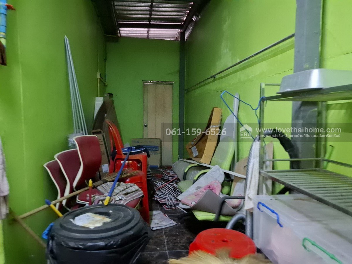 ขายตึกแถว ตลาดไทยสมบูรณ์ 3 ถ.เลียบคลองสาม คลองหลวง ปทุมธานี 24.8 ตรว. แปลงมุมห้องที่ 1 ทำเลทอง เหมาะค้าขาย/ออฟฟิศ/อยู่อาศัย