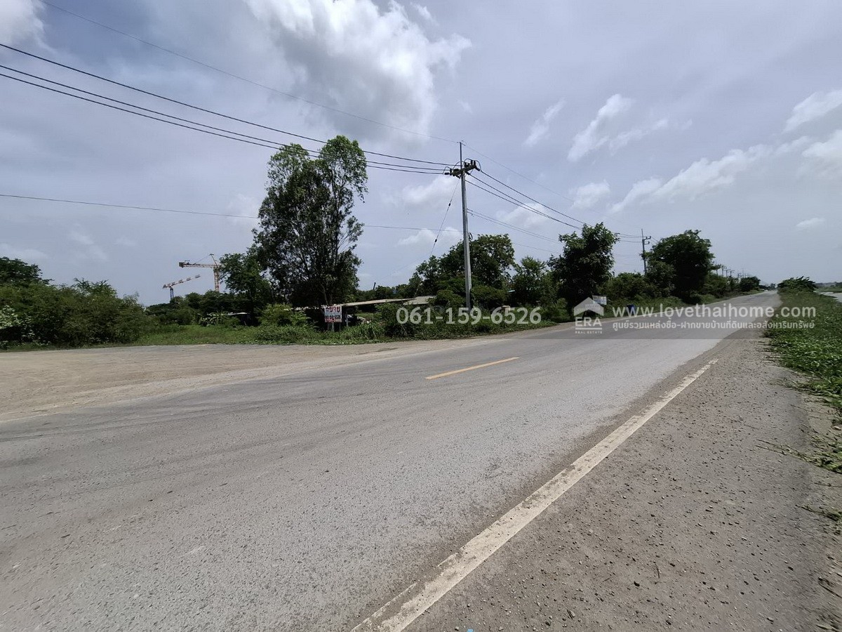 ขายที่ดินวังน้อย อยุธยา ใกล้ทางขึ้นมอเตอร์เวย์วังน้อย ด้านหน้าติดคลองส่งน้ำชลประทาน 4-2-79 ไร่ ผังสีเขียว ขายถูกกว่าราคาท้องตลาด