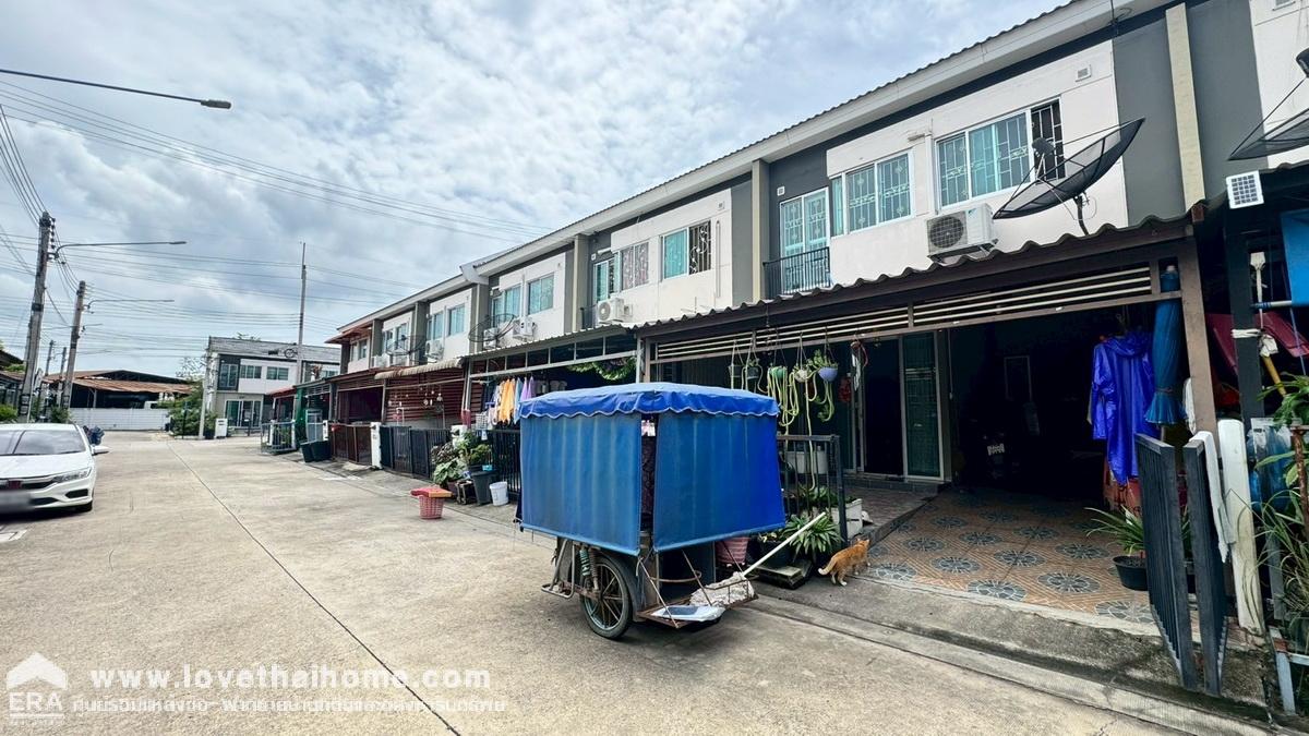 ขายทาวน์เฮ้าส์ 2 ชั้น หมู่บ้านพฤกษา127 เศรษฐกิจ-พระราม2 ถนนพระราม2 ซอยหุบสังกะสี พื้นที่ 17.4 ตรว. ใกล้เซ็นทรัลมหาชัย