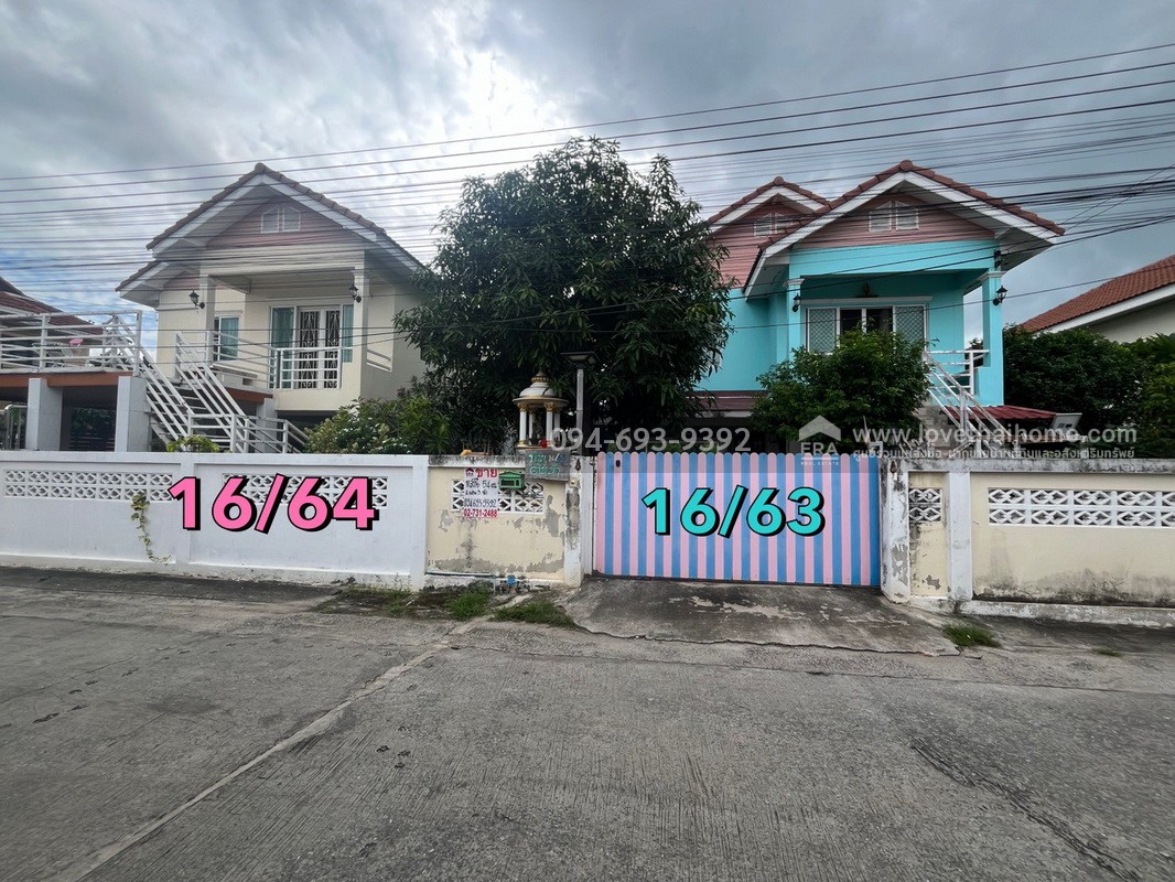 ขายบ้านเดี่ยว 2 ชั้น หมู่บ้านรุ่งกานต์1 เฟส2 บางบัวทอง ขายพร้อมผู้เช่า พื้นที่ 51.2 ตรว. บ้านสวย พร้อมอยู่ พร้อมขาย มี 2 หลังคู่ ขายรวม/แบ่งขายได้ค่ะ