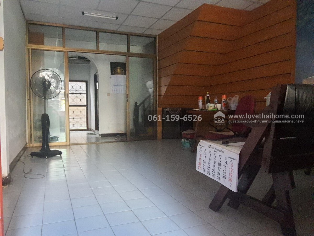 ขายทาวน์เฮ้าส์ หมู่บ้านเสนาวิลล่า คู้บอน 27 แยก 46 18 ตรว. ราคาถูก! ใกล้รถไฟฟ้าสายสีชมพู-สถานีคู้บอน