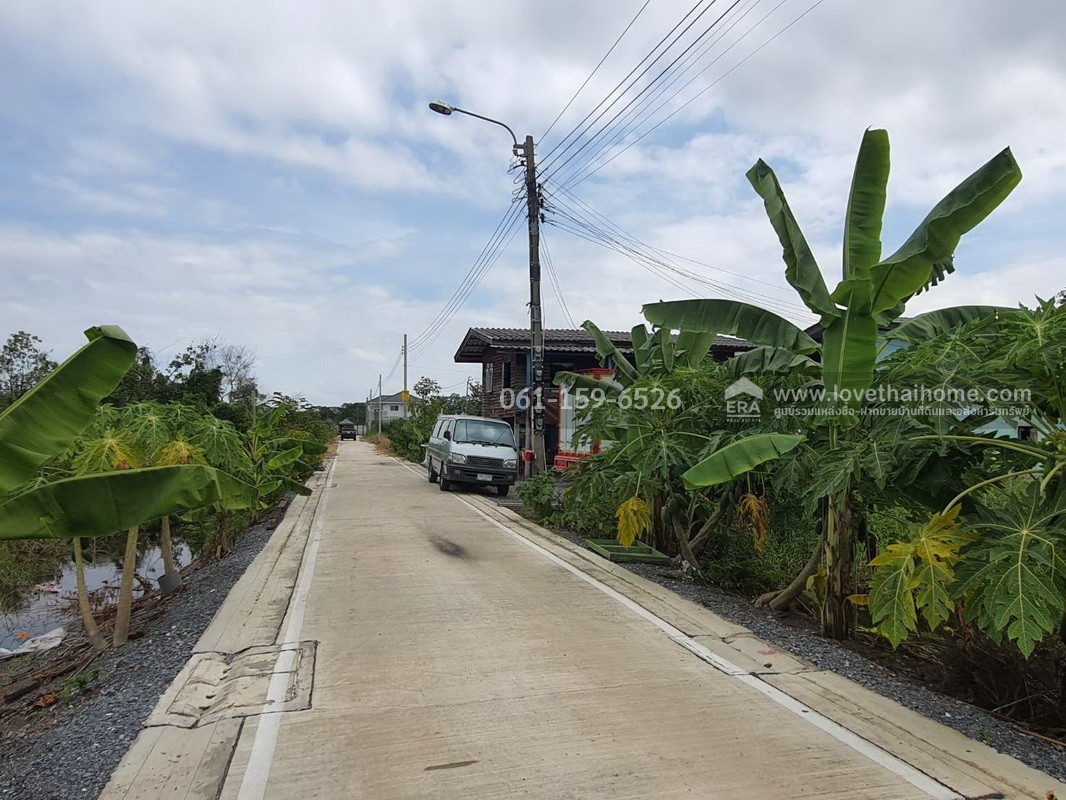 ขายที่ดิน ถ.บางกรวย-ไทรน้อย ซ.99พัฒนา (อบต.บางบัวทอง 10) 100 ตรว. รูปสี่เหลี่ยมผืนผ้า ถูกที่สุดในย่านนี้! เหมาะสร้างบ้าน-โกดัง ใกล้ถนนใหญ่เพียง 500 ม.