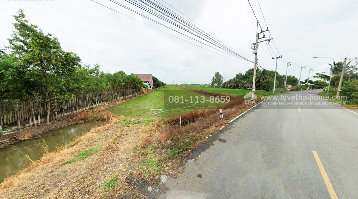 ขายที่ดิน ถนนเทศบาล5 ระแหง ลาดหลุมแก้ว ปทุมธานี พื้นที่ 16 ไร่ 2 งาน 84 ตรว. เหมาะสร้างบ้านจัดสรร,โรงงาน,โกดัง,ทำเกษตรเชิงพาณิชย์