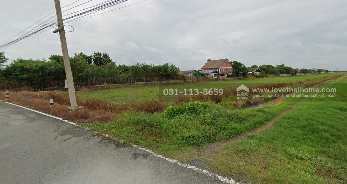 ขายที่ดิน ถนนเทศบาล5 ระแหง ลาดหลุมแก้ว ปทุมธานี พื้นที่ 16 ไร่ 2 งาน 84 ตรว. เหมาะสร้างบ้านจัดสรร,โรงงาน,โกดัง,ทำเกษตรเชิงพาณิชย์