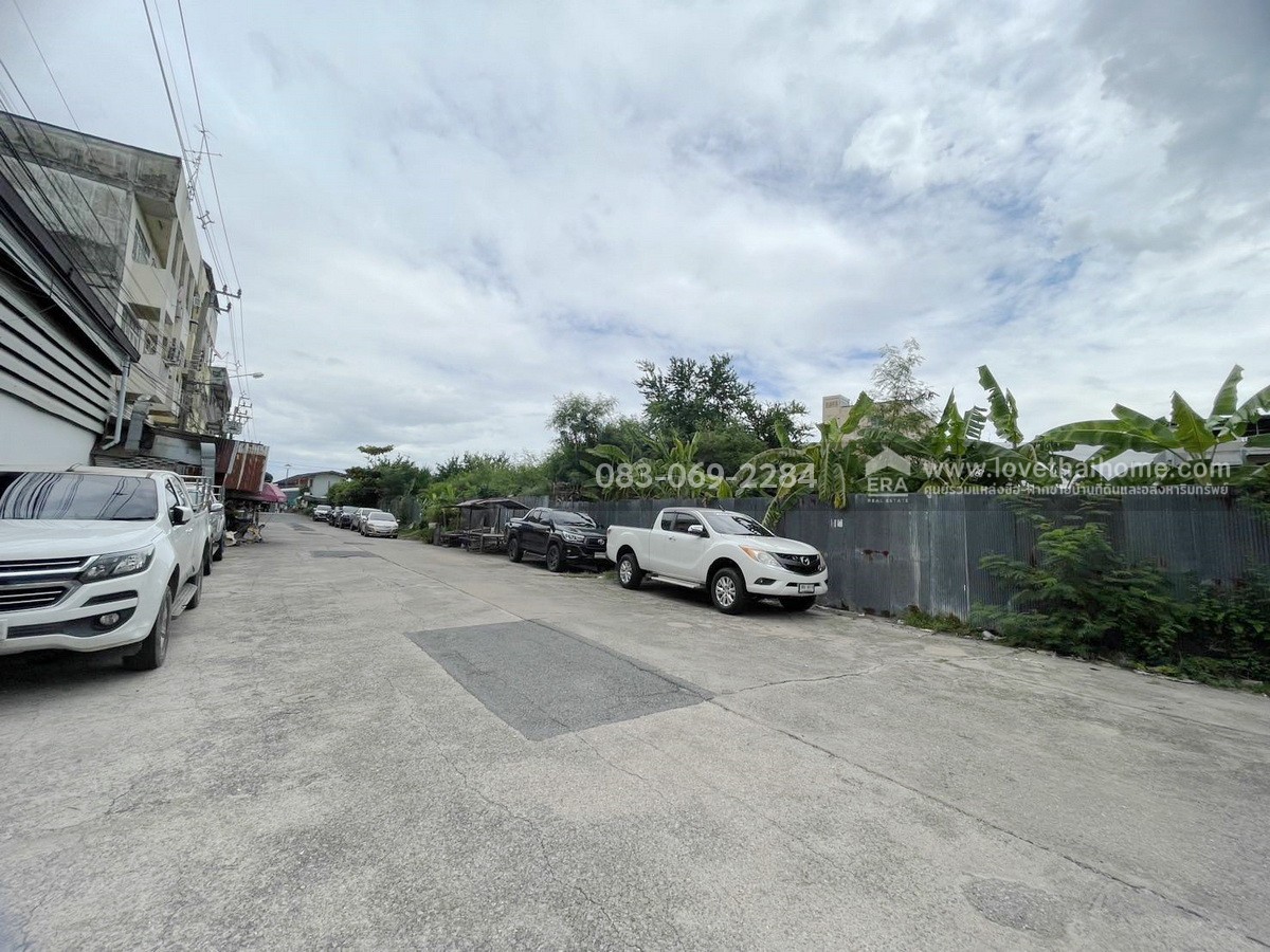 ขายที่ดิน ประชาอุทิศ 54 ใกล้มหาวิทยาลัยเทคโนโลยีพระจอมเกล้าธนบุรี (บางมด) ที่ดินแปลงใหญ่ ถมสูงแล้ว 610 ตร.วา ถนนหน้าที่ดินกว้าง 12 เมตร