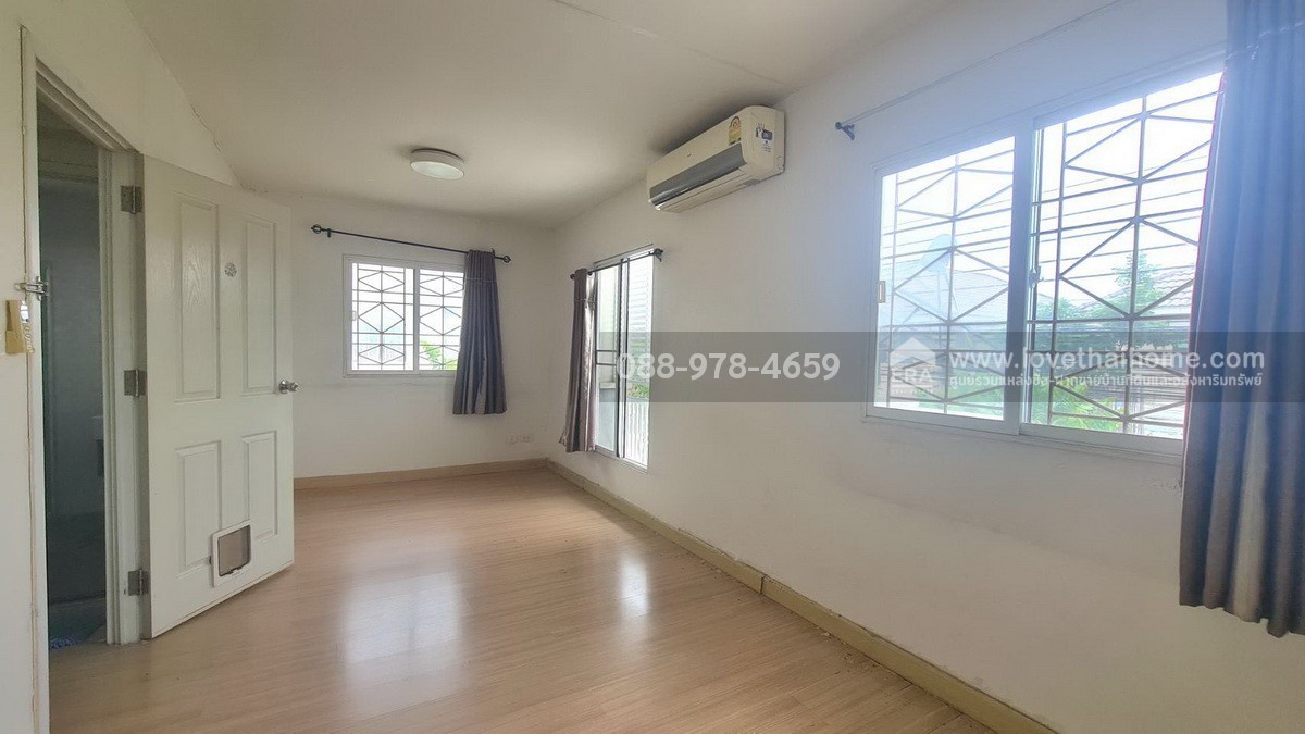 ขายทาวน์เฮ้าส์ 2 ชั้น หมู่บ้านพฤกษาวิลล์50 ถนนรามคำแหง ซอยมิสทีน หลังมุม พื้นที่ 25.4 ตรว. ใกล้รถไฟฟ้าสายสีส้ม สถานีราษฎร์พัฒนา ต่อเติมเต็มพื้นที่ แถมแอร์ 4 เครื่อง พร้อมอยู่