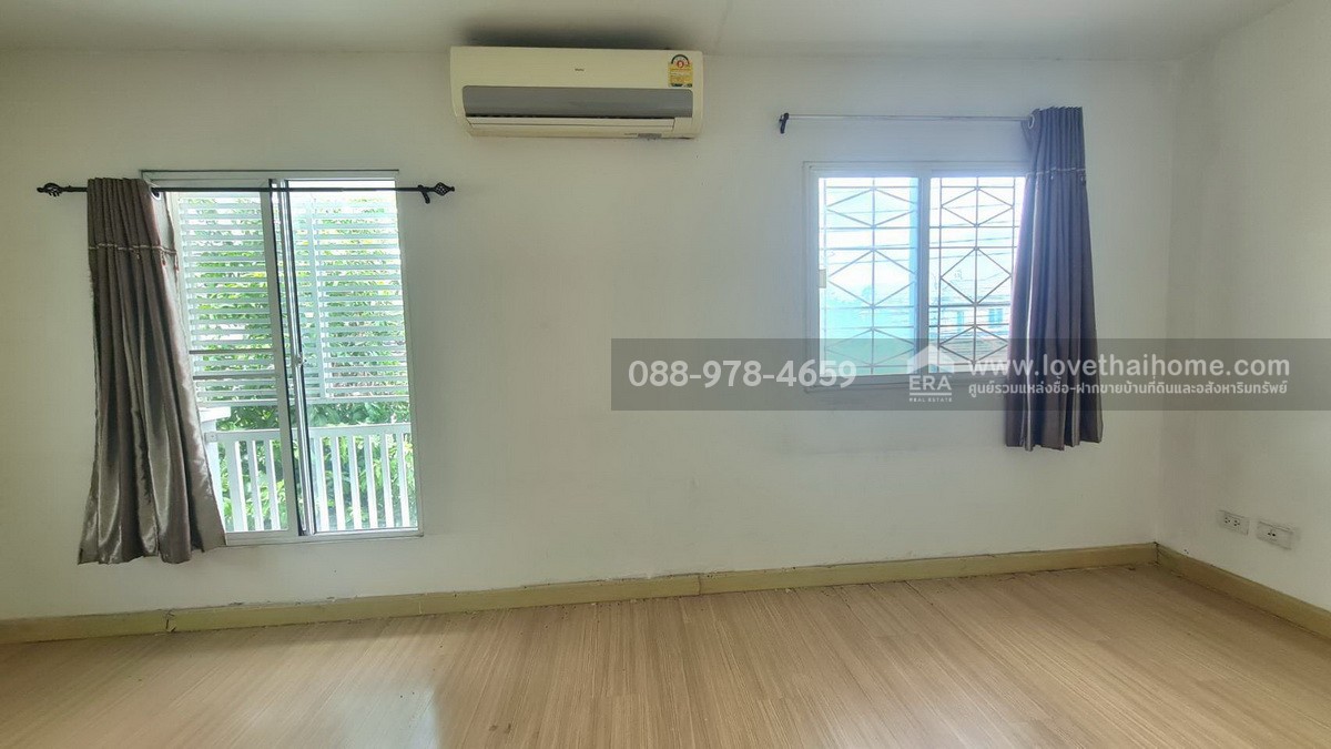 ขายทาวน์เฮ้าส์ 2 ชั้น หมู่บ้านพฤกษาวิลล์50 ถนนรามคำแหง ซอยมิสทีน หลังมุม พื้นที่ 25.4 ตรว. ใกล้รถไฟฟ้าสายสีส้ม สถานีราษฎร์พัฒนา ต่อเติมเต็มพื้นที่ แถมแอร์ 4 เครื่อง พร้อมอยู่