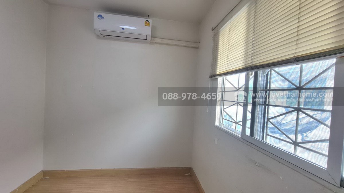 ขายทาวน์เฮ้าส์ 2 ชั้น หมู่บ้านพฤกษาวิลล์50 ถนนรามคำแหง ซอยมิสทีน หลังมุม พื้นที่ 25.4 ตรว. ใกล้รถไฟฟ้าสายสีส้ม สถานีราษฎร์พัฒนา ต่อเติมเต็มพื้นที่ แถมแอร์ 4 เครื่อง พร้อมอยู่