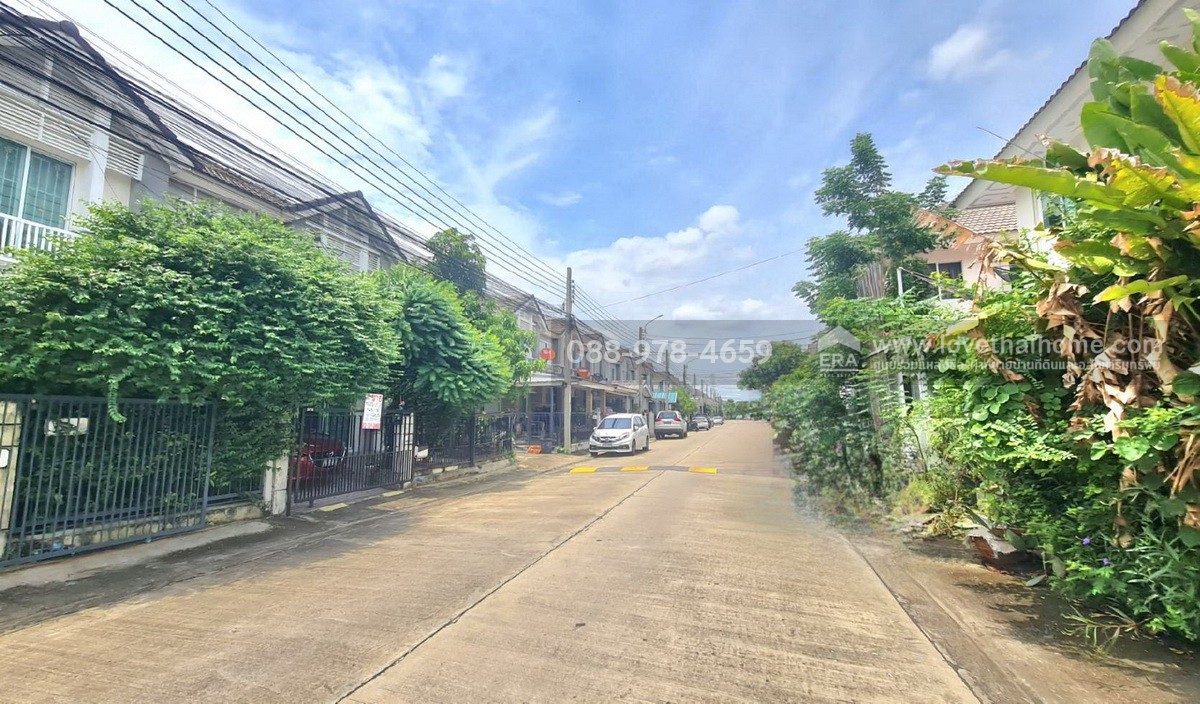 ขายทาวน์เฮ้าส์ 2 ชั้น หมู่บ้านพฤกษาวิลล์50 ถนนรามคำแหง ซอยมิสทีน หลังมุม พื้นที่ 25.4 ตรว. ใกล้รถไฟฟ้าสายสีส้ม สถานีราษฎร์พัฒนา ต่อเติมเต็มพื้นที่ แถมแอร์ 4 เครื่อง พร้อมอยู่