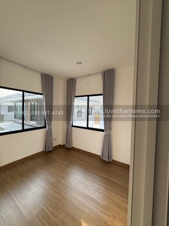 ขายบ้านแฝด หมู่บ้านภัทรีดา เรสซิเดนซ์ ราชพฤกษ์-ปทุมธานี หลังมุม 52.9 ตรว. ใกล้ทางด่วนอุดรรัถยา เดินทางเข้าเมืองสะดวก ราคาพิเศษ