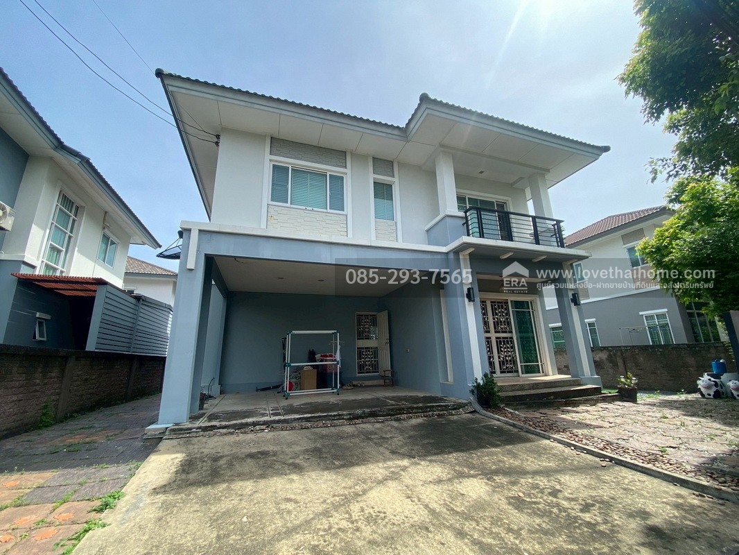 ขายบ้านเดี่ยว 2 ชั้น หมู่บ้านเดอะแพลนท์ พระราม9-วงแหวน2 ถนนพัฒนาชนบท3 พื้นที่ 65.7 ตรว. ขายถูกมาก ถนนเมนโครงการ ใกล้มอเตอร์เวย์ กรุงเทพ-ชลบุรี