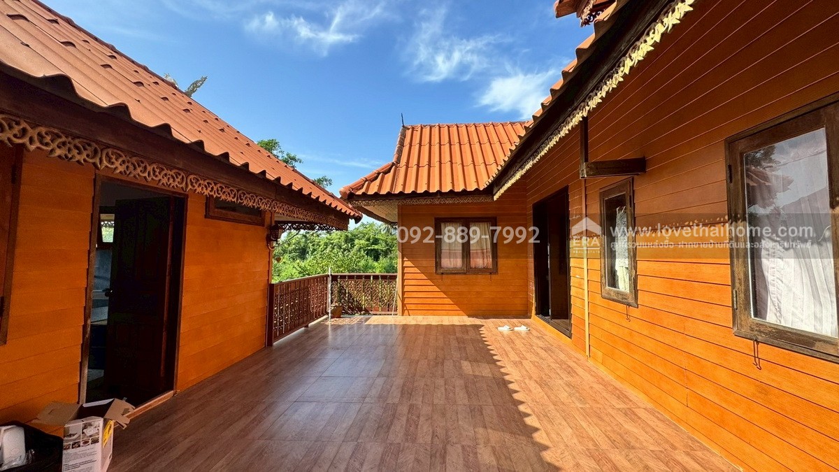 ขายที่ดินพร้อมบ้านทรงไทย ถนนบ้านแพ้ว สมุทรสาคร พื้นที่ 360.6 ตรว. ใกล้บิ๊กซ้ง บ้านแพ้ว