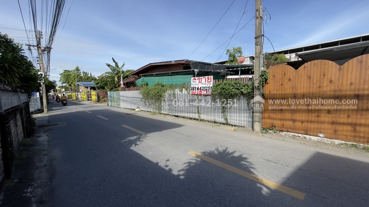 ขายที่ดิน ซอยอุดมสุข24 ถนนสุขุมวิท103 พื้นที่ 239 ตรว. ขาย 95,000 บาท/ตรว. ทำเลแนวรถไฟฟ้า ห่างจากถนนอุดมสุข เพียง 130 เมตร