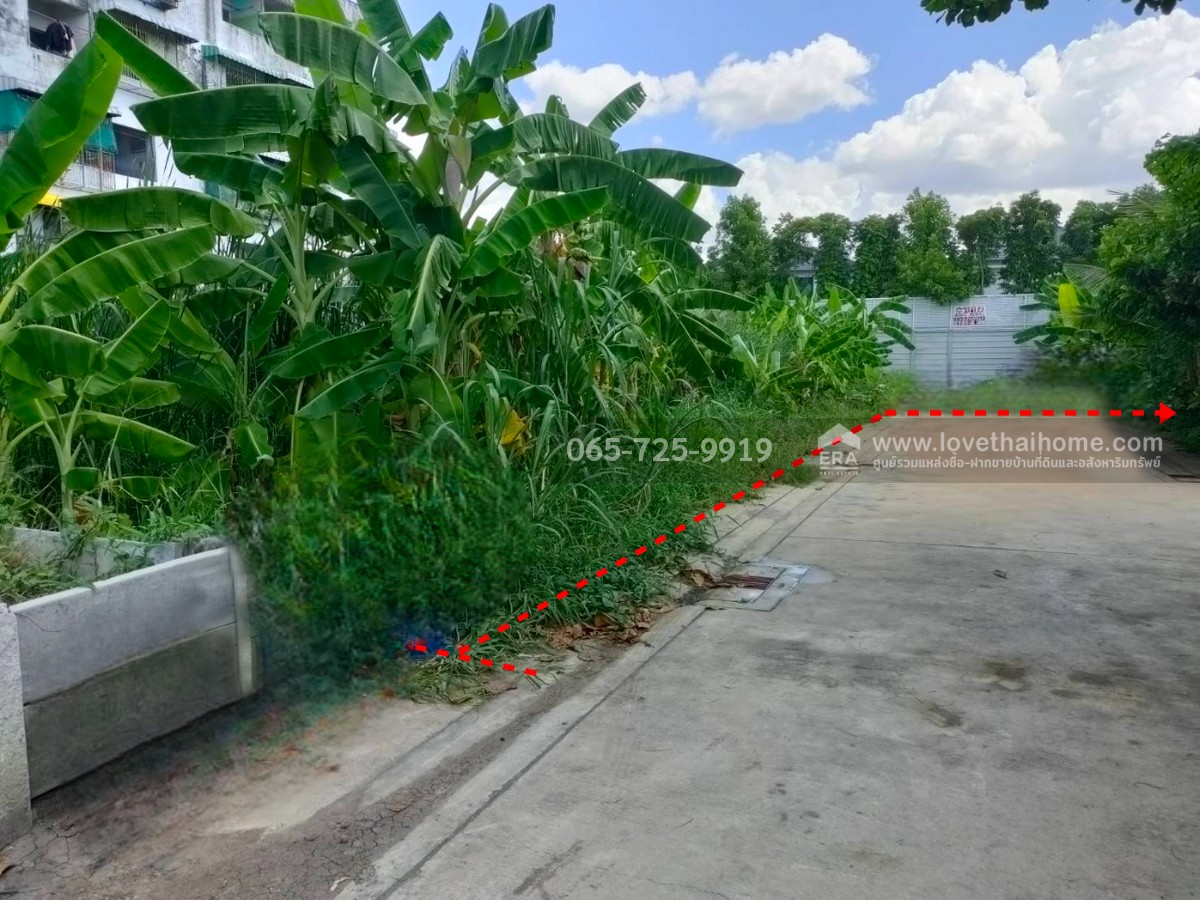 ขายที่ดินในซอยช่างอากาศอุทิศ 15/1 ย่านดอนเมือง 320 ตร.วา ถนนคอนกรีตกว้าง 12 เมตร ใกล้สนามบินดอนเมือง ถูกกว่าทุกแปลงในย่านนี้ 