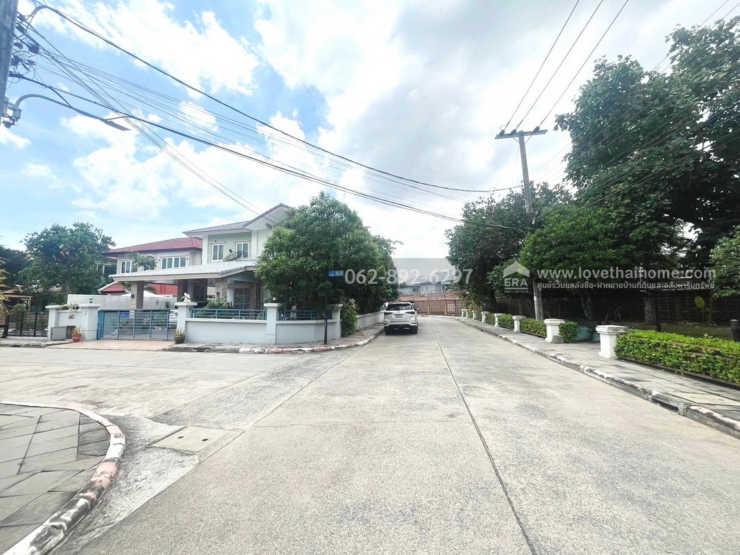 ขายบ้านเดี่ยว 2 ชั้น หมู่บ้านคาซ่าวิลล์ วัชรพล-สุขาภิบาล5 สายไหม พื้นที่ 76.7 ตรว. แปลงหัวมุม ติดถนน 2 ด้าน ตกแต่งสวยพร้อมเข้าอยู่ได้เลย