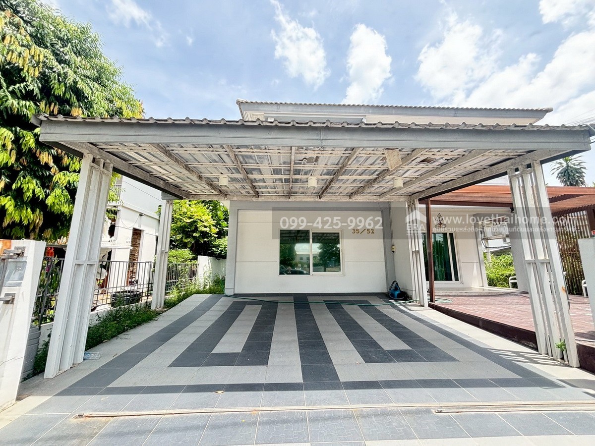 ขายบ้านเดี่ยว หมู่บ้านอินนิซิโอ 1 รังสิต-คลอง 3 หลังมุมไซส์ใหญ่สุดของโครงการ 58.6 ตร.วา พร้อมอยู่ แถมแอร์และเฟอร์ฯ ครบ