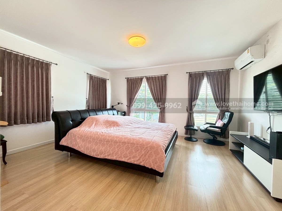 ขายบ้านเดี่ยว หมู่บ้านอินนิซิโอ 1 รังสิต-คลอง 3 หลังมุมไซส์ใหญ่สุดของโครงการ 58.6 ตร.วา พร้อมอยู่ แถมแอร์และเฟอร์ฯ ครบ