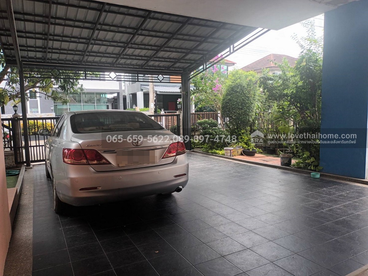 ขายบ้านเดี่ยว หมู่บ้านเดอะสวีทการ์เด้นวิลล์ 2 ถ.หนองระแหง หลังมุม 67.3 ตร.วา  ใกล้ทางด่วนวงแหวนรอบนอก (บางนา-บางปะอิน) ราคาพิเศษ