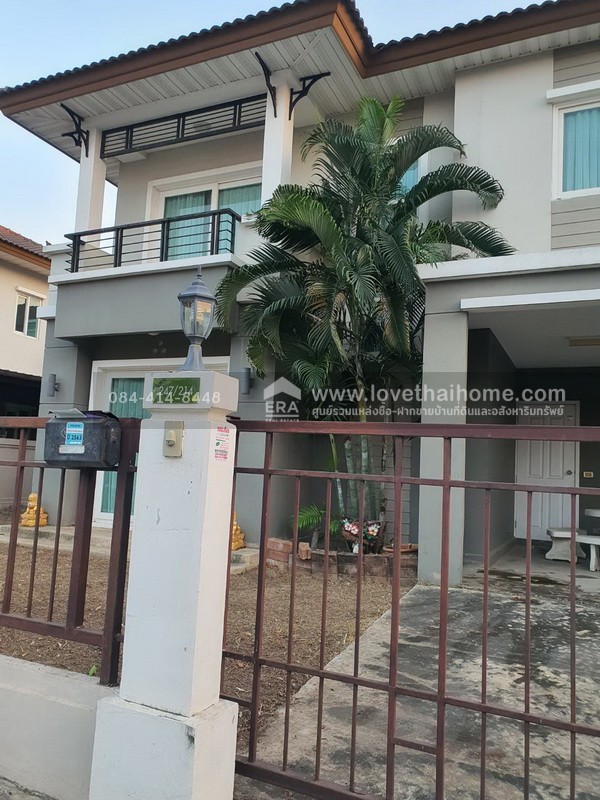 ขายบ้านเดี่ยว 2 ชั้น หมู่บ้านพฤกษาวิลเลจ15 (เทพารักษ์-วงแหวน) สมุทรปราการ พื้นที่ 50.3 ตรว. ใกล้นิคมอุตสาหกรรมบางปู (เหนือ)