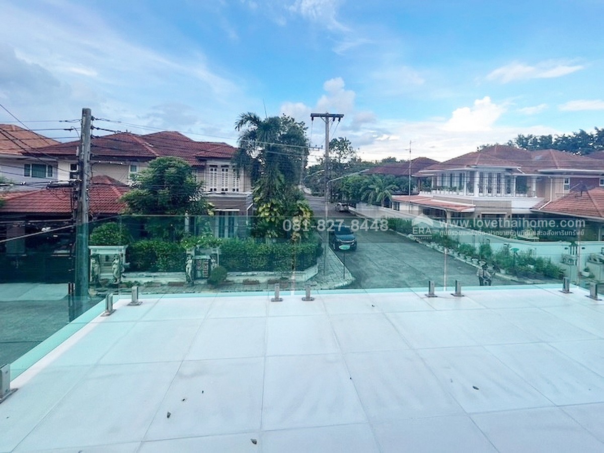 ขายบ้านเดี่ยว หมู่บ้านวราบดินทร์ วงแหวน-ลำลูกกา คลอง 5 พื้นที่ 81 ตร.วา พร้อมอยู่ ทำเลเยี่ยม ใกล้ทางด่วนกาญจนาภิเษก (วงแหวนรอบนอกตะวันออก) และสามารถเชื่อมต่อถนนนิมิตใหม่ได้