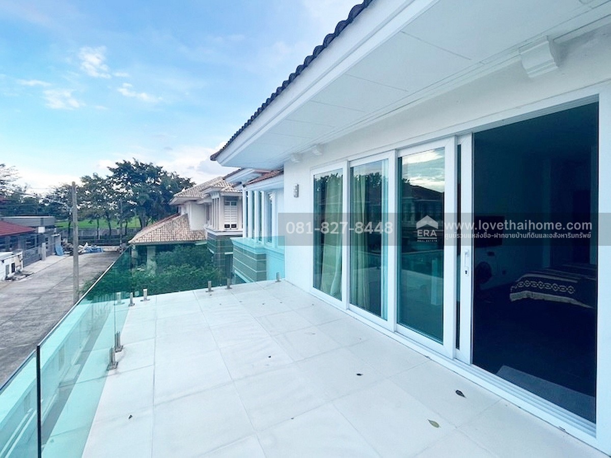 ขายบ้านเดี่ยว หมู่บ้านวราบดินทร์ วงแหวน-ลำลูกกา คลอง 5 พื้นที่ 81 ตร.วา พร้อมอยู่ ทำเลเยี่ยม ใกล้ทางด่วนกาญจนาภิเษก (วงแหวนรอบนอกตะวันออก) และสามารถเชื่อมต่อถนนนิมิตใหม่ได้