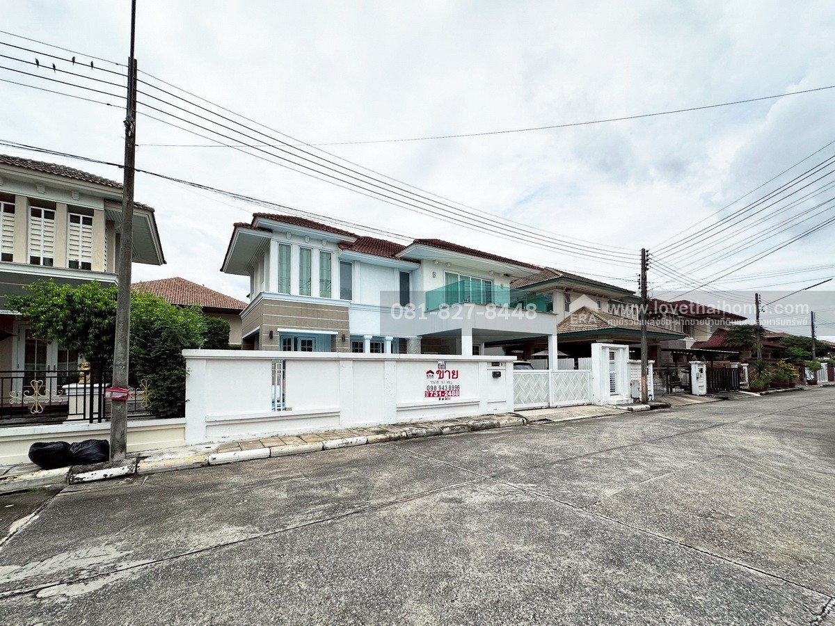 ขายบ้านเดี่ยว หมู่บ้านวราบดินทร์ วงแหวน-ลำลูกกา คลอง 5 พื้นที่ 81 ตร.วา พร้อมอยู่ ทำเลเยี่ยม ใกล้ทางด่วนกาญจนาภิเษก (วงแหวนรอบนอกตะวันออก) และสามารถเชื่อมต่อถนนนิมิตใหม่ได้
