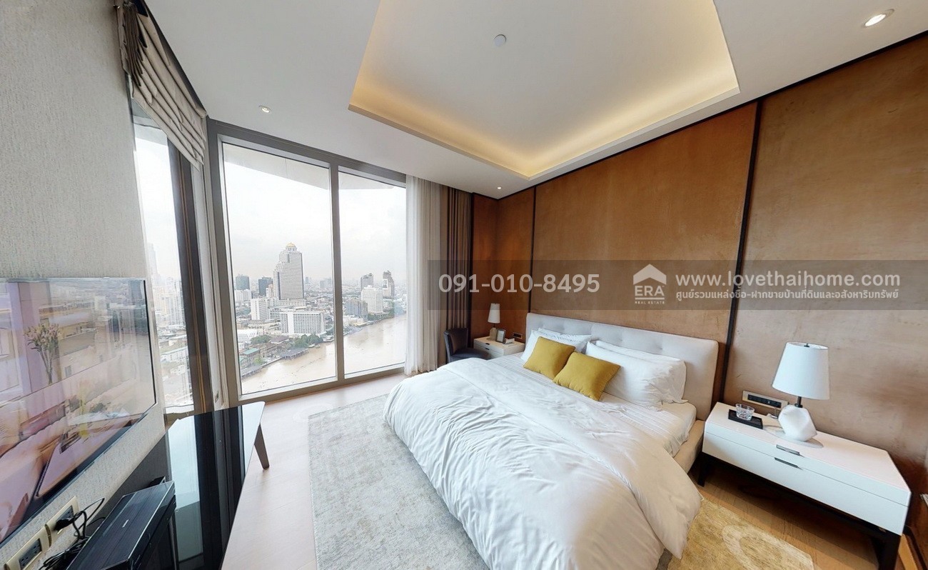 ขาย Penthouse สุดหรู The Residences at Mandarin Oriental Bangkok ( ICONSIAM ) วิวโค้งแม่น้ำเจ้าพระยา  พื้นที่ใช้สอย 163.41 ตร.ม. ชั้น 25–26 (วิวพาโนรามา) พร้อมเฟอร์นิเจอร์ใหม่เอี่ยมครบครัน พร้อมเข้าอยู่ทันที