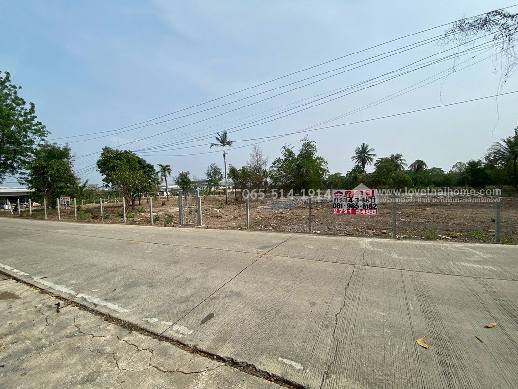 ขายด่วน ขายถูก ที่ดิน ย่านขุนศรี ติดริมถนนทางหลวงชนบท4118 ต.ขุนศรี อ.ไทรน้อย จ.นนทบุรี เนื้อที่ 4 ไร่ 3 งาน 98 ตรว. ราคา 6,500,000 บาท ตารางวาละ 3,253 บาท หันหน้าไปทางทิศตะวันตกเฉียงใต้