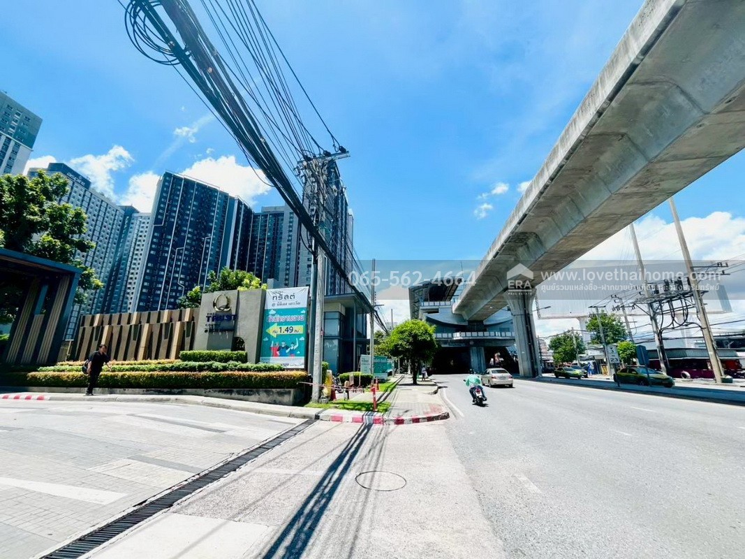 ขายคอนโด เดอะทรัสต์ @ บีทีเอส เอราวัณ ปากน้ำ สมุทรปราการ พื้นที่ 24 ตรม. ราคา 1.49 ล้านบาท ขายต่ำกว่าราคาประเมิน วิวแม่น้ำ ติด BTS สถานีเอราวัณ