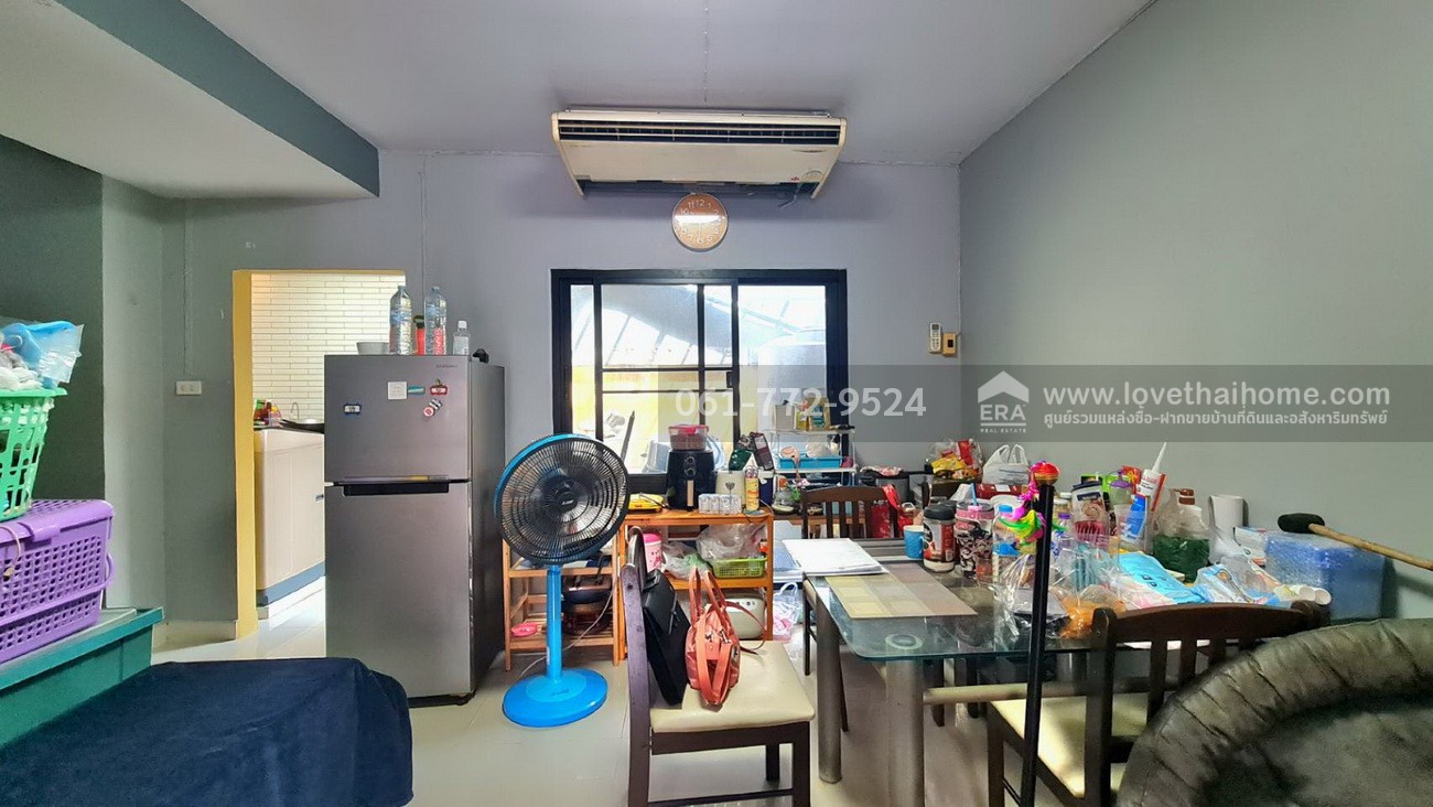 ขายทาวน์เฮ้าส์ หมู่บ้านพฤกษา 11 รังสิต-คลอง 3 บ้าน 2 ชั้น 18 ตร.วา ใกล้ ถ.รังสิต-นครนายก และถ.คลองหลวง เดินทางสะดวก