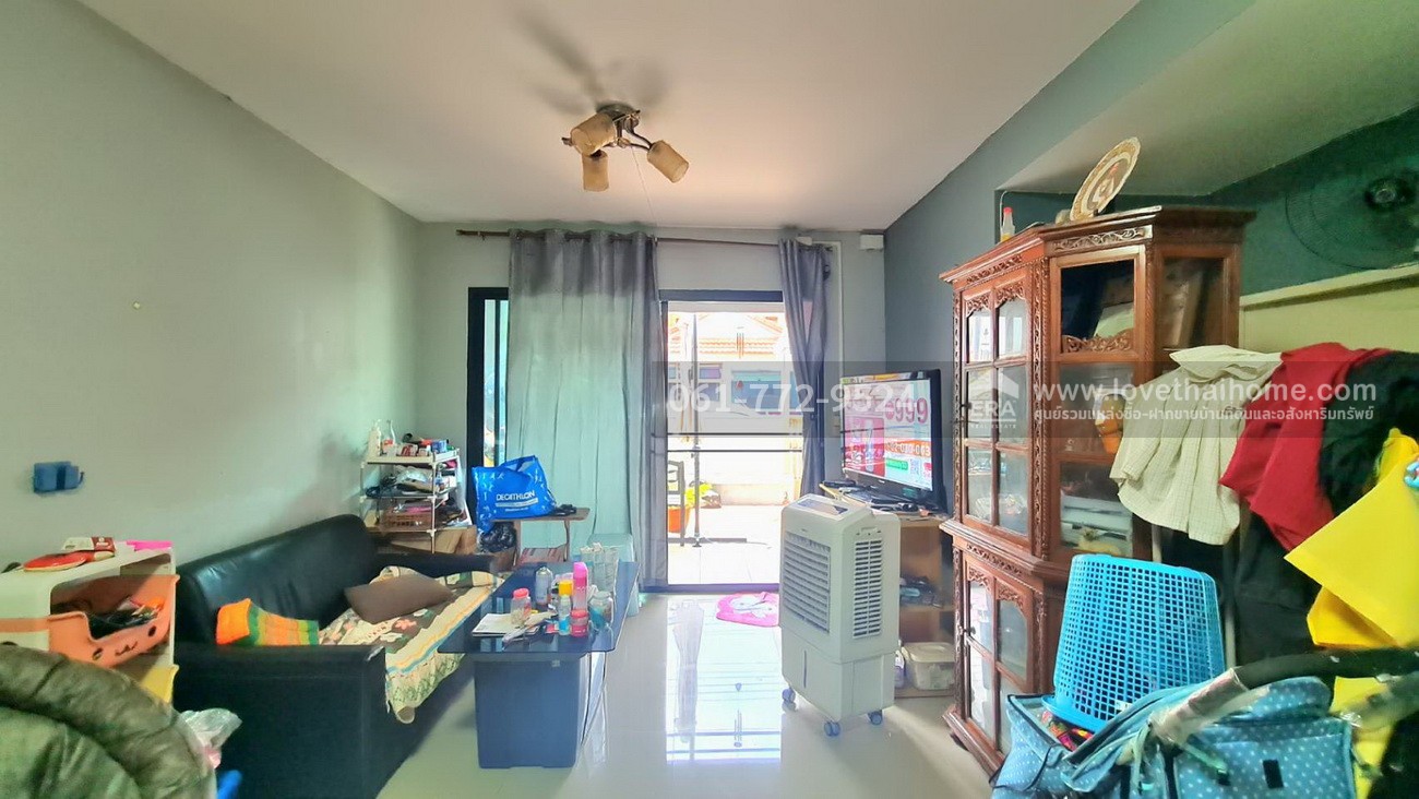 ขายทาวน์เฮ้าส์ หมู่บ้านพฤกษา 11 รังสิต-คลอง 3 บ้าน 2 ชั้น 18 ตร.วา ใกล้ ถ.รังสิต-นครนายก และถ.คลองหลวง เดินทางสะดวก