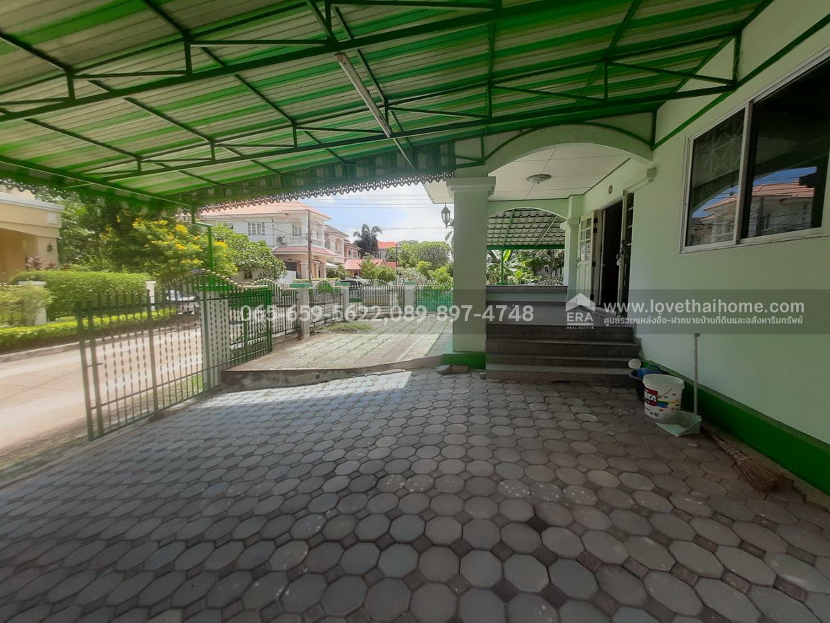ขายบ้านเดี่ยว หมู่บ้านวรารมย์ เพชรเกษม 81 บางบอน 5 หลังมุม 68.6 ตร.วา ใกล้ MRT หลักสอง ราคาถูกมาก