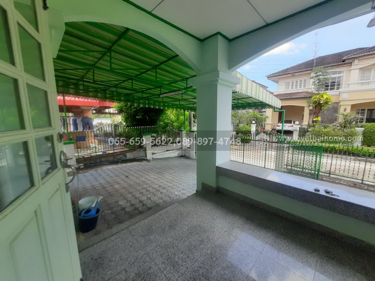 ขายบ้านเดี่ยว หมู่บ้านวรารมย์ เพชรเกษม 81 บางบอน 5 หลังมุม 68.6 ตร.วา ใกล้ MRT หลักสอง ราคาถูกมาก