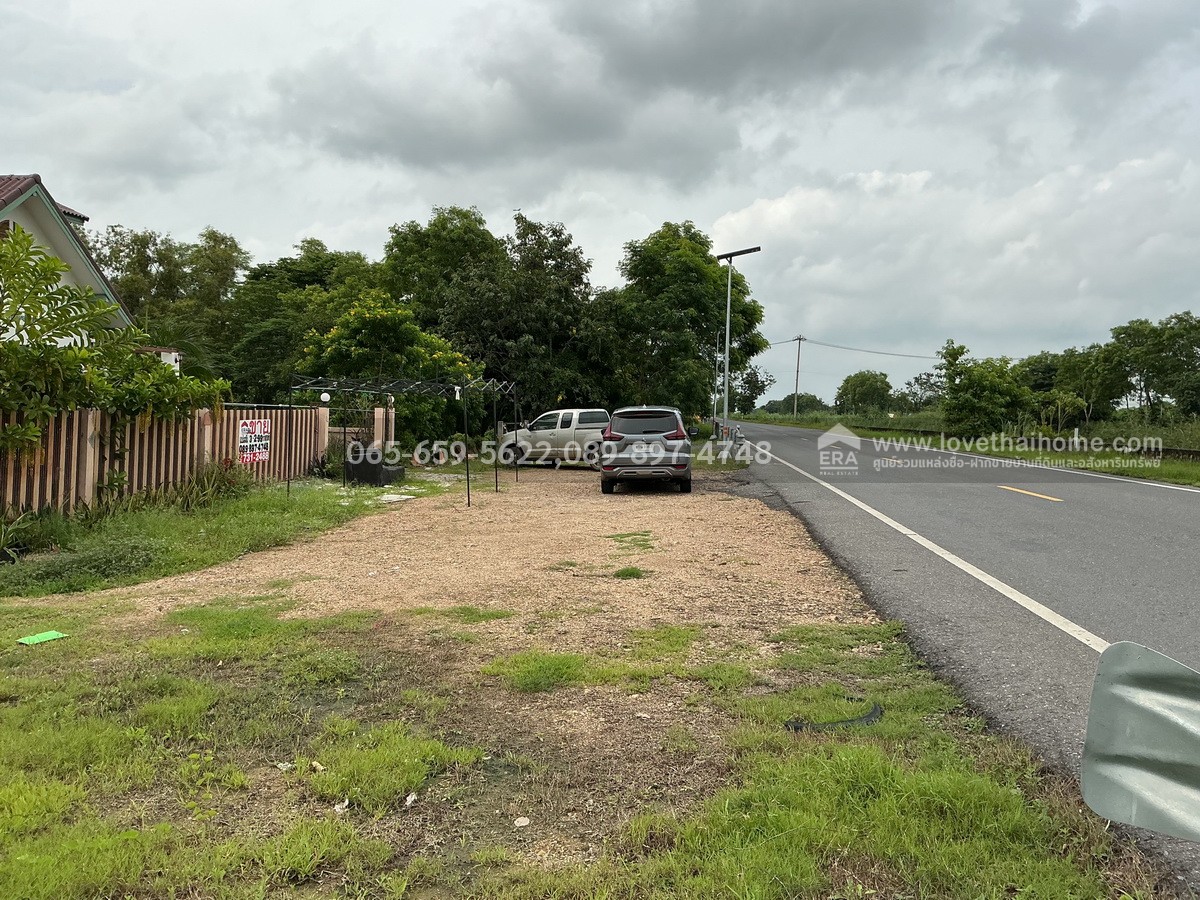ขายที่ดินแถมบ้าน ติดถนนใหญ่เลียบคลอง 13 ธัญบุรี ปทุมธานี เนื้อที่ 3 ไร่ 2 งาน 99 ตร.วา ใกล้วัดพิชิตปิตยาราม,ถนนรังสิต-นครนายก ราคาขายถูกมาก/แบ่งขายได้