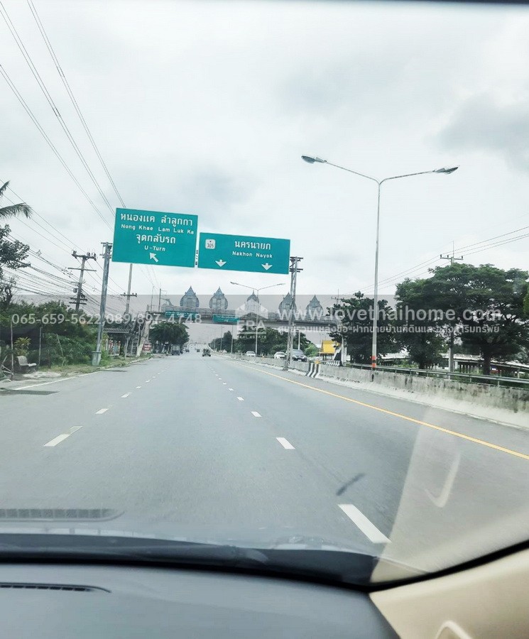 ขายที่ดินแถมบ้าน ติดถนนใหญ่เลียบคลอง 13 ธัญบุรี ปทุมธานี เนื้อที่ 3 ไร่ 2 งาน 99 ตร.วา ใกล้วัดพิชิตปิตยาราม,ถนนรังสิต-นครนายก ราคาขายถูกมาก/แบ่งขายได้