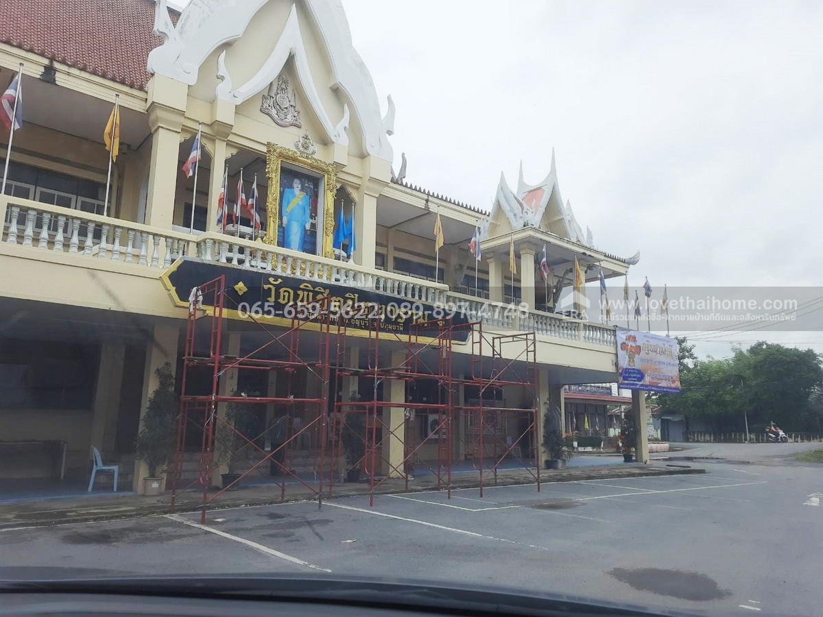ขายที่ดินแถมบ้าน ติดถนนใหญ่เลียบคลอง 13 ธัญบุรี ปทุมธานี เนื้อที่ 3 ไร่ 2 งาน 99 ตร.วา ใกล้วัดพิชิตปิตยาราม,ถนนรังสิต-นครนายก ราคาขายถูกมาก/แบ่งขายได้