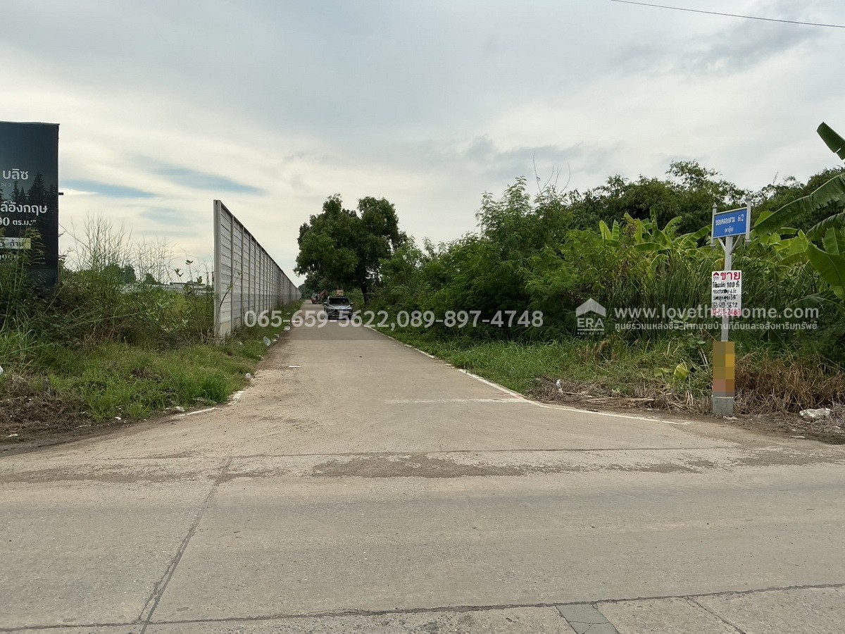 ขายที่ดิน ในซอยคลองสาม 6/2 ถ.คูคต-คลองหลวง ทะลุ ถ.คลองแอน ปทุมธานี พื้นที่ 100 ตร.วา ใกล้พระวัดธรรมกาย ถูกมากๆ จองด่วน 