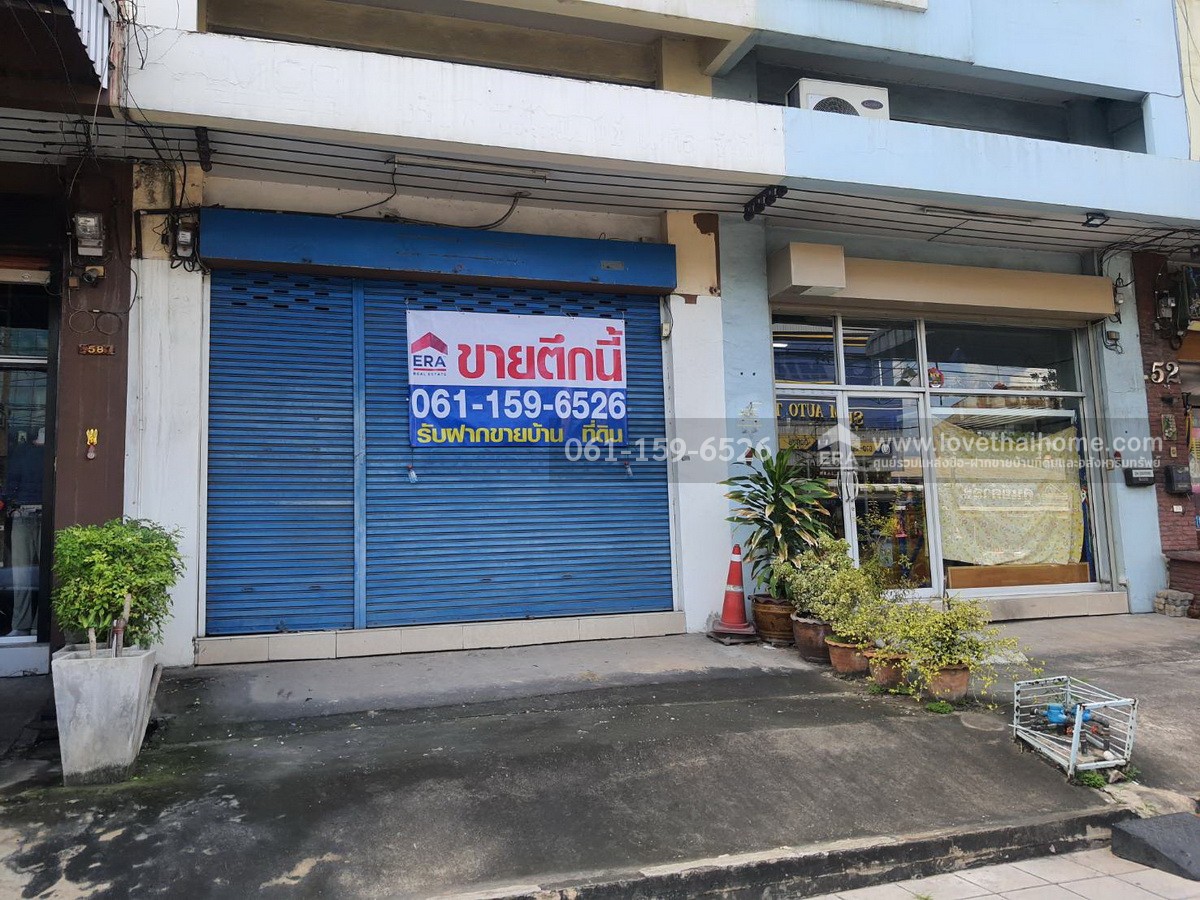 ขายตึกแถว 4.5 ชั้น ติดถนนบางขุนเทียน-ชายทะเล พื้นที่ 33.6 ตร.วา ใกล้เซ็นทรัลพระราม 2 สภาพใหม่ เหมาะค้าขาย-ทำออฟฟิศ