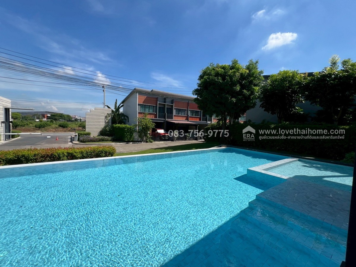 ขายทาวน์เฮ้าส์ หมู่บ้านสิริเพลส นวนคร-อยุธยา บ้าน 2 ชั้น 17 ตรว. ถ.พหลโยธิน ใกล้นิคมฯ นวนคร และห้างฟิวเจอร์พาร์ค รังสิต