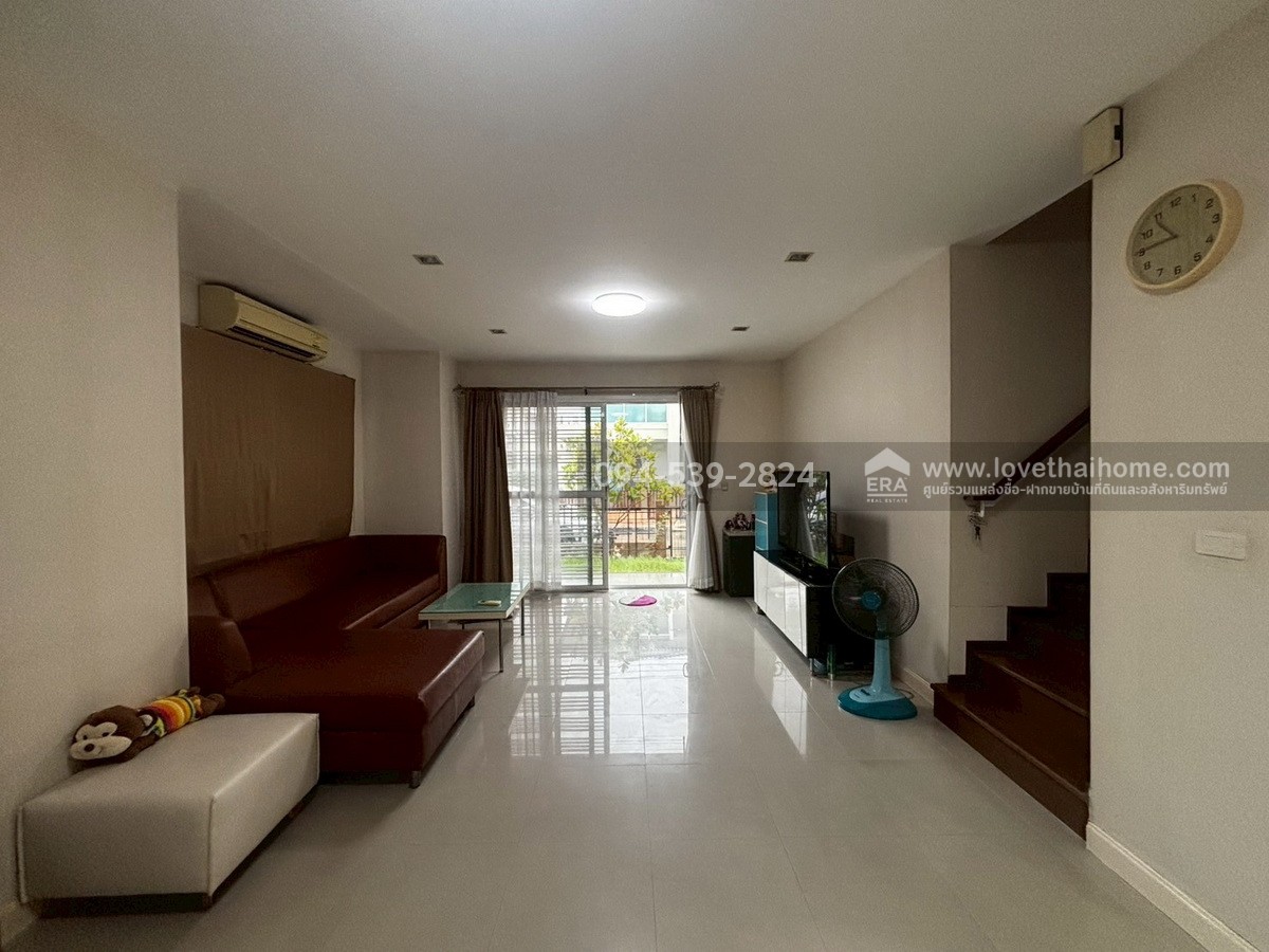 ขายบ้านเดี่ยว หมู่บ้านฮาบิเทีย ราชพฤกษ์ ถ.345 ปทุมธานี พื้นที่ 50 ตร.วา ขายพร้อมเฟอร์ฯ ทั้งหลัง ใกล้โรบินสันราชพฤกษ์ ราคาถูก พร้อมอยู่