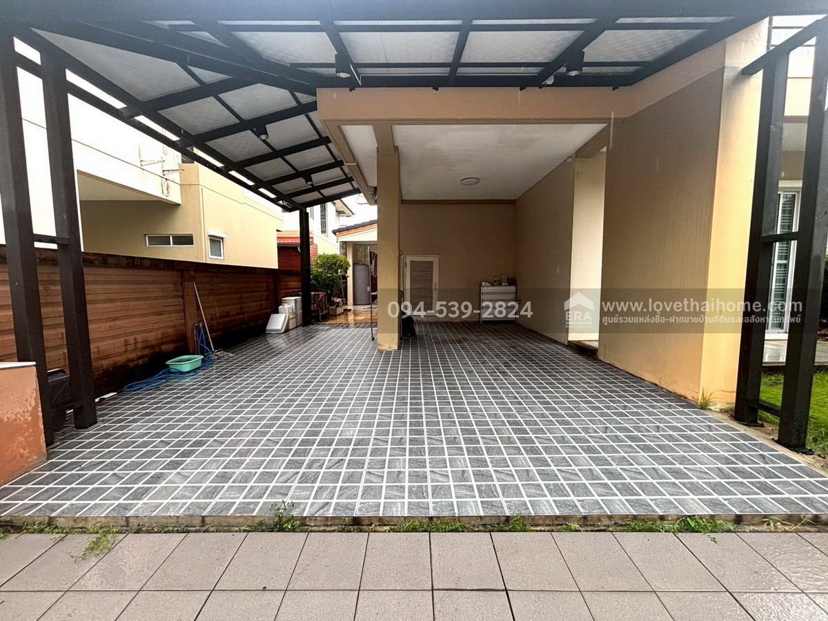 ขายบ้านเดี่ยว หมู่บ้านฮาบิเทีย ราชพฤกษ์ ถ.345 ปทุมธานี พื้นที่ 50 ตร.วา ขายพร้อมเฟอร์ฯ ทั้งหลัง ใกล้โรบินสันราชพฤกษ์ ราคาถูก พร้อมอยู่