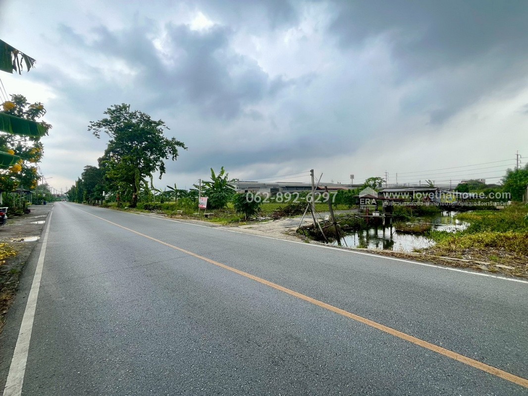 ขายที่ดิน ซอยบางเตย1 พุทธมณฑลสาย5 สามพราน นครปฐม ขนาด 3 ไร่ 3 งาน 78 ตารางวา ติดถนน แปลงสวย ทำเลทอง ขายในราคาสุดคุ้มค่า ทำเลแบบนี้หายากมากในย่านนี้