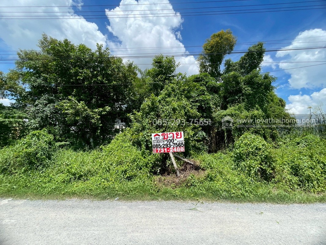 ขายที่ดิน ซอยคุ้มเกล้า62 ย่านลาดกระบัง พื้นที่ 100 ตารางวา เพียง 100 เมตร จากถนนใหญ่ ถมแล้ว