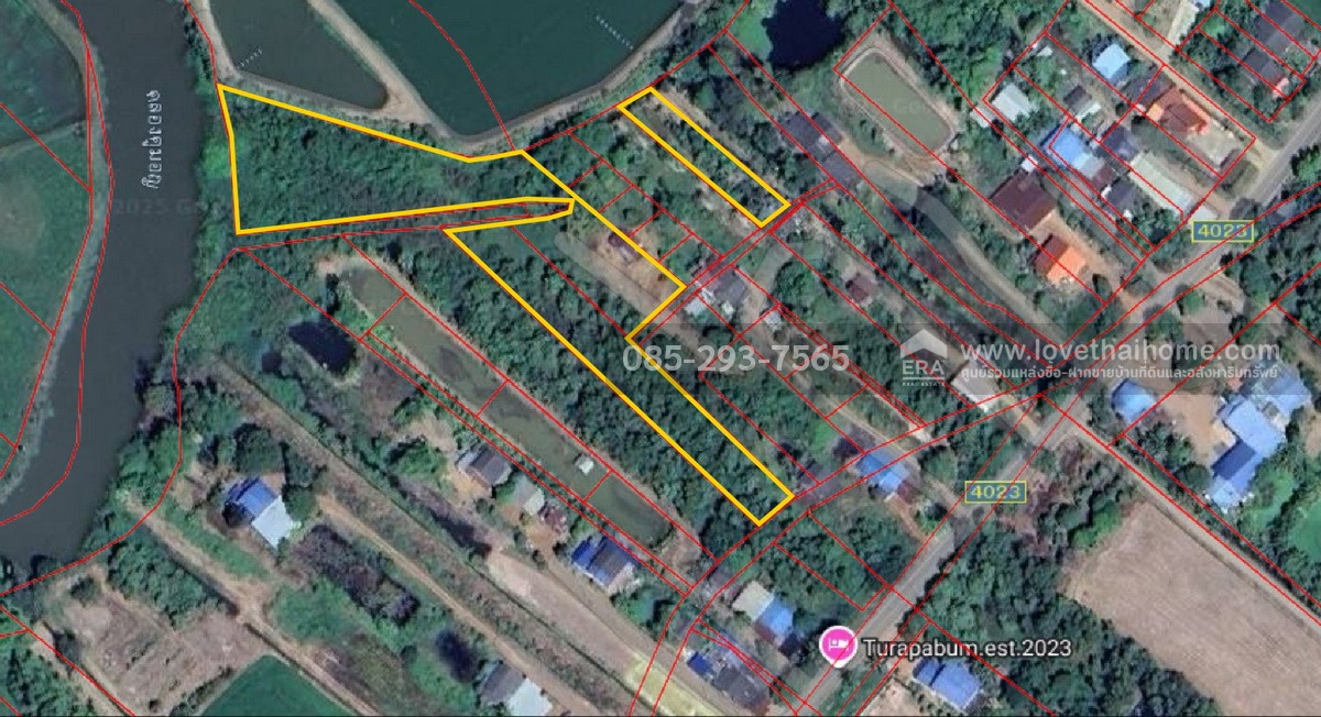 ขายที่ดิน ต.หัวไทร อ.บางคล้า จ.ฉะเชิงเทรา บนถนนทางหลวงชนบท ฉช.4023 ประมาณ กม.ที่10 ด้านหน้าติดถนนใหญ่ ด้านหลังติดคลองคูมอญ พื้นที่ 6-1-77 ไร่ ผังเมืองสีเขียวอ่อน ใกล้ม.ราชภัฏราชครินทร์, ตลาดน้ำบางคล้า