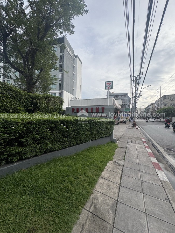 ขายห้องชุด Present Condo วุฒากาศ-เอกชัย ใกล้ BTS วุฒากาศ เพียง 10 นาที ขนาด 26.93 ตร.ม. ชั้น 7 ราคาถูกมาก พร้อมเฟอร์ฯ และแอร์!