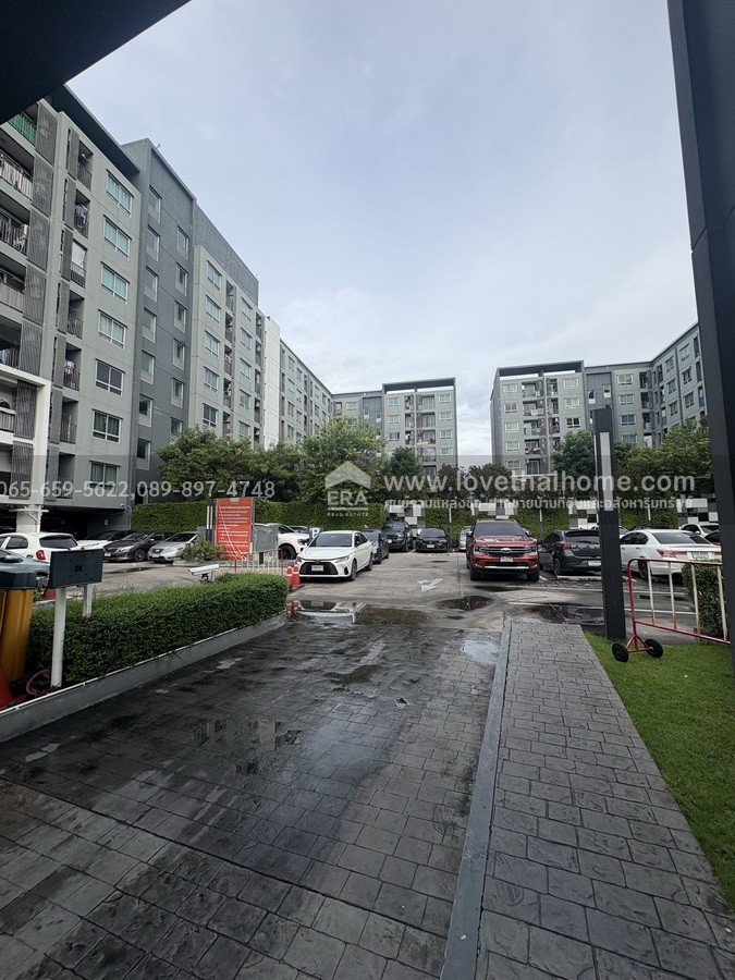 ขายห้องชุด Present Condo วุฒากาศ-เอกชัย ใกล้ BTS วุฒากาศ เพียง 10 นาที ขนาด 26.93 ตร.ม. ชั้น 7 ราคาถูกมาก พร้อมเฟอร์ฯ และแอร์!